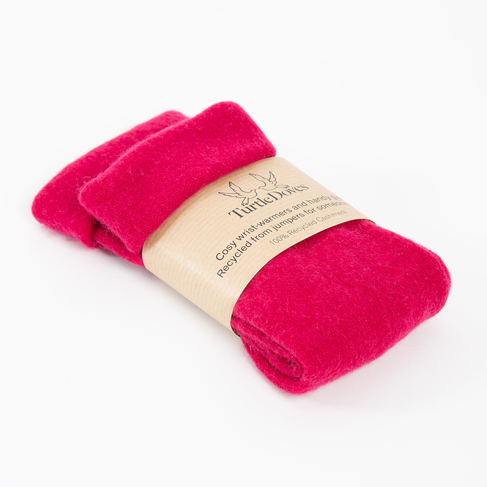 turtle doves recycled cashmere gloves